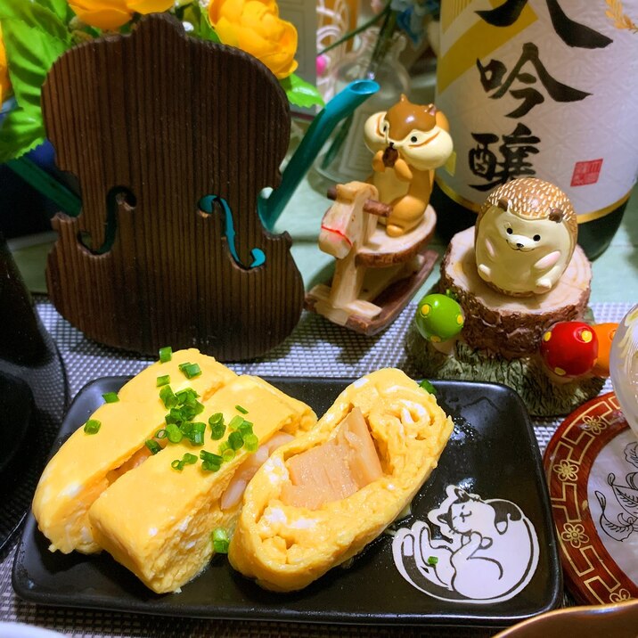 帆立のだし巻き卵 レシピ 作り方 By 嵯峨 恭也 楽天レシピ 帆立のだし巻き卵 レシピ 作り方 By 嵯峨 恭也 楽天レシピ